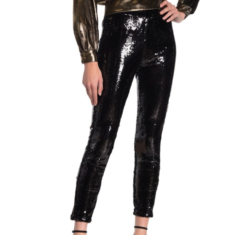 NWT: Sequin Pullon Slim Fit Pants